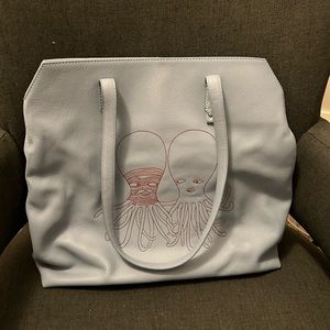 Min & Mon leather tote bag